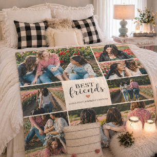 Moderne beste Freunde BFF 8 Collage Foto Sherpadecke