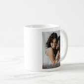 Moderne beste Freunde BFF-Foto-Schrift Kaffeetasse (VorderseiteRechts)