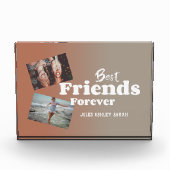 Moderne beste Freunde für immer Fotoblock (Vorderseite)