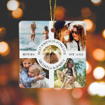 Moderne beste Freunde für immer FotoCollage | Best Keramikornament<br><div class="desc">Ein tolles Geschenk für Ihre Geschenke, ob Geburtstag, Weihnachten oder einfach nur weil... Dieses moderne Foto Collage Ornament ist erschwinglich und niedlich. Es besteht aus 5 Ihrer Lieblingsfotos, den Wörtern 'BEST FRIENDS FOREVER' und Ihren Namen. Es enthält auch das Wort Besties und das Jahr, in dem Ihre Freundschaft gegründet wurde....</div>