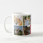 Moderne beste Freunde für immer FotoCollage Kaffeetasse (Links)