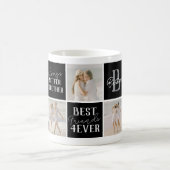 Moderne BESTE FREUNDIN Besties FotoCollage Kaffeetasse (Mittel)