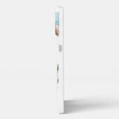 Moderne BESTE FREUNDIN Rosa Foto Keepake iPhone Hülle (Linke Seite)