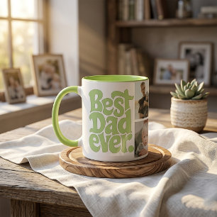 Moderne beste Hund-Vater-Foto Tasse