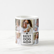 Moderne beste Hundemutter 7-Foto-Collage