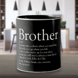 Moderne, beste je erweiterte Definition Zweifarbige Tasse