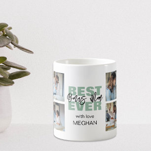 Moderne beste jemals Bonus-Mama   Fotocollage Kaffeetasse