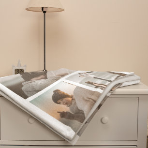 Moderne Beste Mama Aller Zeiten   Fotocollage Sherpadecke