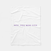 Moderne Beste Mama FotoCollage Fleecedecke (Vorderseite)