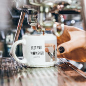 Moderne, beste Mama für alle Zeiten | Hundebahn Fo Espressotasse