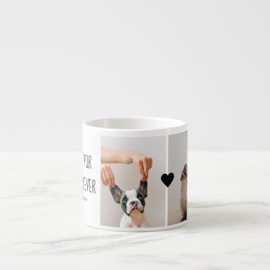 Moderne, beste Mama für alle Zeiten | Hundebahn Fo Espressotasse (Vorderseite)