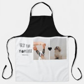 Moderne, beste Mama für alle Zeiten | Hundebahn Fo Schürze (Vorderseite)