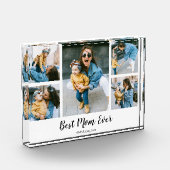 Moderne beste Mama je Foto Collage Geschenk für Ma (Links)