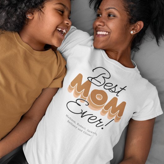 Moderne beste Mama je T - Shirt