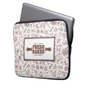 Moderne beste Pizza der Stadt Professional Laptopschutzhülle (Vorderseite Links)