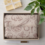 Moderne beste Pizza der Stadt Professional Seidenpapier (Geschenk)