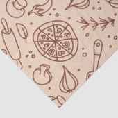 Moderne beste Pizza der Stadt Professional Seidenpapier (Ausschnitt)