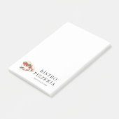 Moderne beste Pizza in Town Beruflich Post-it Klebezettel (angewinkelt)