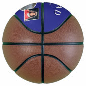 Moderne Beste Vater Vater 3 FotoCollage Basketball (Rechts)