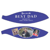 Moderne Beste Vater Vater 3 FotoCollage Basketball (Panele)