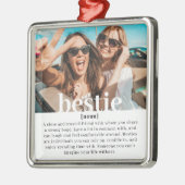 Moderne Bestie bedeutet beste Freunde Ornament Aus Metall (Links)