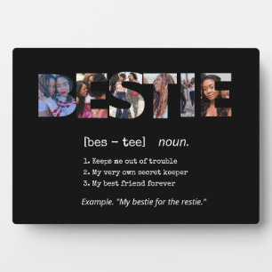 Moderne Bestie BESTE FREUNDIN Die besten Freunde F Fotoplatte