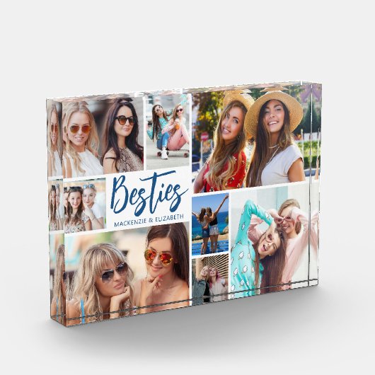 Moderne Besties 11 Foto Collage Script (Links)