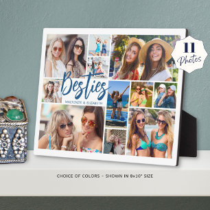 Moderne Besties 11 Foto Collage Script Fotoplatte