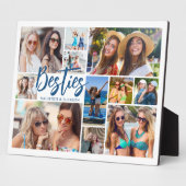 Moderne Besties 11 Foto Collage Script Fotoplatte (Seite)