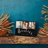 Moderne Besties Foto Collage Plaque Fotoplatte (Seite)