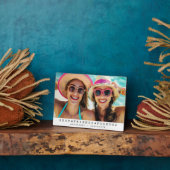 Moderne Besties Freundschaft Herzstück Foto Fotoplatte (Seite)