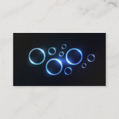 Moderne Besuchskarte Visitenkarte (Rückseite)