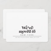 Moderne, bewegte Ankündigung (Vorne/Hinten)