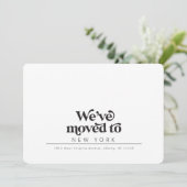 Moderne, bewegte Ankündigung (Stehend Vorderseite)