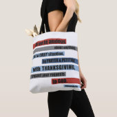 Moderne Bibel-Vers-Tasche Tasche (Von Nahem)