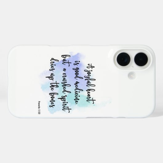 Moderne Bibelverse Case-Mate iPhone Hülle (Rückseite (Horizontal))