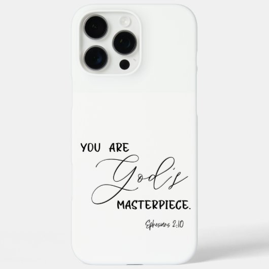 Moderne Bibelverse Case-Mate iPhone Hülle (Rückseite)