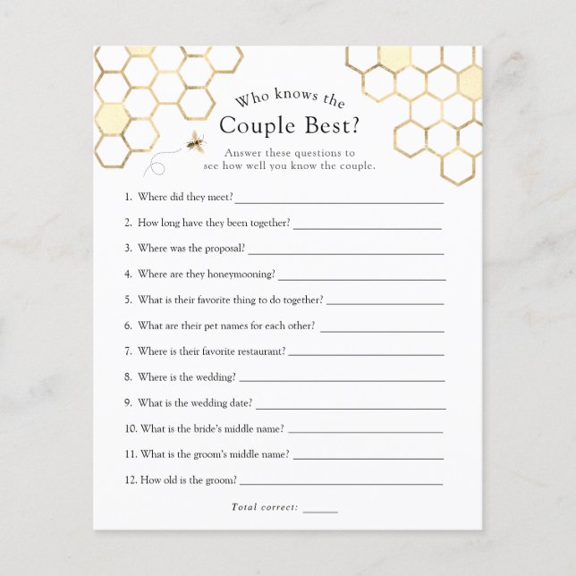 Moderne Biene, die das beste Spiel kennt (Vorderseite)