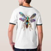 Moderne Biene T-Shirt (Rückseite)