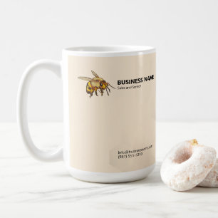 Moderne Bienen- und Honigwabenkraube Tasse für ant