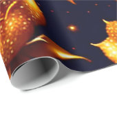 Moderne Big Luxury Gold Rose Collection Geschenkpapier (Rolleneckpunkt)