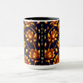 Moderne Big Luxury Gold Rose Collection Tasse (Zentrum)