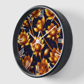 Moderne Big Luxury Gold Rose Collection Uhr (Winkel)