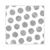 Moderne Big Polka Dots Scrapbooking Gummistempel (Prägung)