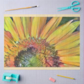 Moderne Big Sunflower Collection Seidenpapier (Basteln)