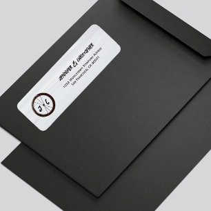 Moderne Biker-Hochzeitmonogramm-Initialen