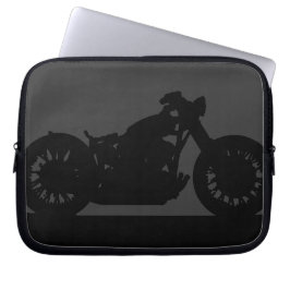 Moderne Biker Laptopschutzhülle