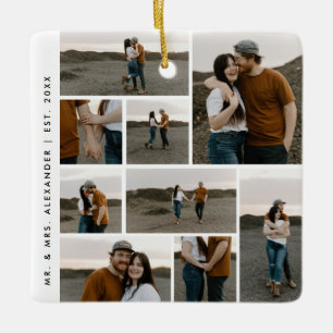 Moderne Bild Collage bearbeitbare Farbe Keramikornament