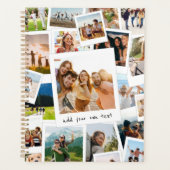 Moderne Bilderalbum-Fotocollage Planer (Vorderseite)