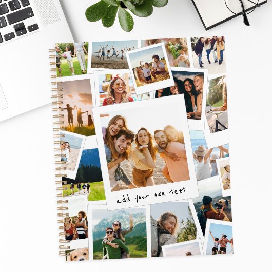 Moderne Bilderalbum-Fotocollage Planer